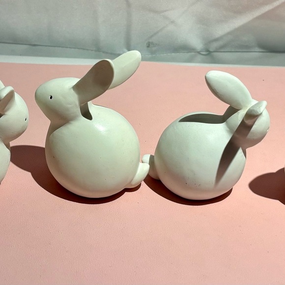 Easter Bunny Figurines Set - Picture 5 of 8